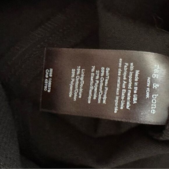 Rag and Bone Black Olivia Flare Pants | Size 0 - Picture 9 of 9